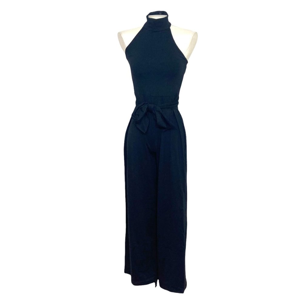 Susano Monaco Mock Open Back Jumpsuit - Picture 2 of 8